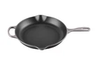 Creuset Enameled Cast Iron Signature Handle Skillet, 11.75", Oyster New. Price: $275.12.