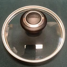 Farberware Glass Lid 5-1/2 Inch Stainless Steel Rim Cool Touch Knob With Silver Used. Price: $7.96.