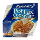 Vtg Reynolds Pot Lux Oven-ready Cookware Reusable 1.5 Qt Casserole 8.24 Inch New. Price: $14.95.