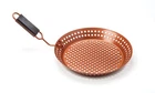 Outset QN77 Grill Skillet Removable Soft-grip Handle Copper Non-stick New. Price: $34.26.
