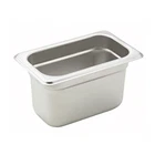 Winco 222094931 Gauge Stainless Steel Steam Table Pan, Ninth-size 1-1/8 Quart New. Price: $24.32.