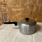 Vtg Wagner Ware Magnalite -o- Sidney Qt Sauce Pan Dual Spout 4683-P W/ Lid 2C Used. Price: $45.00.