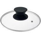 Feipone Lid For Pans And Pots, 6.25 Inch Round Tempered Glass, Black New. Price: $17.18.