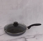 Swiss Diamond Classic Nonstick 10.25 Inch Fry Pan With Glass Lid - New. Price: $119.95.