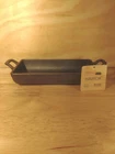 Hawok Cast Iron Rectangular Dish 8.7 X 3.7 1.2 New. Price: $11.96.