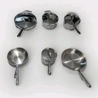 All-clad D3 Stainless Steel 10-PIECE Cookware Set Tri-ply Bonded Pots Pans Usa Used. Price: $539.95.