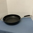 Bialetti 14" 7.5 Qt Jumbo Double Handle Nsf Skillet Saut Pan - Made In Italy Used. Price: $72.85.