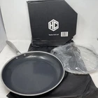 Hexclad 12" Hybrid Frying Pan & Storage Bag Terrabond Nonstick Gordon Ramsay New. Price: $109.99.