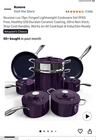 Nuwave Lux 13PC Forged Lightweight Cookware Set Pfas Free Healthy G10 Duralon New. Price: $275.00.
