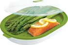 Goodcook Everyday Microwave Vegetable & Fish Steamer, Green New. Price: $18.69.