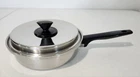 Vintage Prudential Ware 8 Skillet Fry Pan Lid Tri Clad Titanium Stainless Usa Used. Price: $19.99.