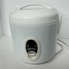 Aroma 8 Cup Rice Cooker & Food Steamer 2 Qt Cool Touch Model ARC-614BP Used. Price: $12.34.