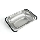 Greatlink Over Sink Expandable Colander - Fine Mesh Strainer Basket With Exte... New. Price: $22.13.