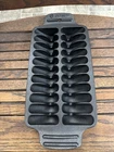 Shrimp Grill Pan In Cast Iron Outset Holds 22 Jumbo Used. Price: $18.00.