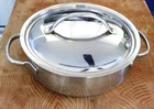 Cuisinart 2QT 18/10 Stainless Steel Casserole Pan Pot 955-20 With Lid Excdn Used. Price: $30.19.