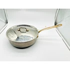 Mauviel M150B Stainless Steel Saute Pan With Lid Bronze Handle Made France Used. Price: $198.99.