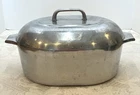 Vtg Wagner Ware Sidney 8 Qt. Dutch Oven/roaster Pot & Lid W/ Trivet 4265-P Usa Used. Price: $159.99.