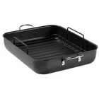 T-fal Simply Cook Nonstick Roaster 13"X16" Black With Rack New. Price: $80.99.