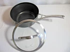 Calphalon Signature Series Nonstick 2QT/1.9L Saucepan With Glass Lid Model 8702 Used. Price: $29.95.