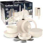 Gotham Steel 18PC Cookware Set W/detachable Handles Nonstick Pots Pans & Lids New. Price: $78.95.