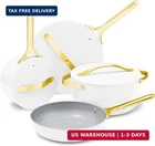 Caraway Nonstick Ceramic Cookware Set (12 Piece) Pots, Pans, Lids And Kitchen New. Price: $803.25.