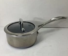 Zwilling J. A. Henckels 1QT Sauce Pan Stainless Steel Lid 3 Ply Used. Price: $59.99.