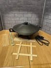 Vintage Wear-ever Electric Wok Non-stick Surface Made Usa Model 71888 Used. Price: $27.00.