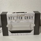 Bel Fer Gray 12 Inch Limited Edition Enameled Cast Iron Baking Dish By Dwellsix New. Price: $15.00.