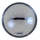 Tramontina 10" Glass Stock Pot Sauce Pan Replacement Lid Cool Touch Handle Used. Price: $27.07.