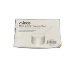 Winco Mini Sauce Pan, 5 Oz.- 2-3/4" Dia. X 1-3/4"H Open. Price: $9.80.