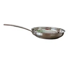 Cuisinart Chefs Classic 10" Stainless Steel Skillet Pan Induction Ready 76122-24 Used. Price: $32.00.