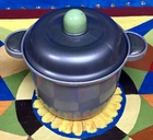 Vtg Little Tikes Play Food Cooking Replacement Silver Gray Pot Pan Lid Lt-grn Used. Price: $11.95.