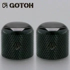 New (2) Gotoh Control Knob Metal Dome Bass/guitar For 1/4 Inch Usa Pots - Black. Price: $24.99.