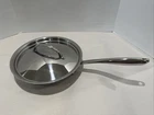 Williams Sonoma Signature Thermo-clad 10" Nonstick Fry Pan With Lid New. Price: $99.00.