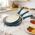Mainstays 3-PIECE Aluminum Ceramic Nonstick Frying Pan Set (kitchen Cookware) New. Price: $24.28.