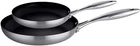 Scanpan Ctx Stainless Steel-aluminum 8 And 10.25 Inch 2-PIECE Fry Set 6520 New. Price: $349.95.