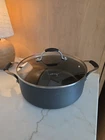 Calphalon 8785 Qt Stock Pot Dutch Oven With Lid Used. Price: $40.00.