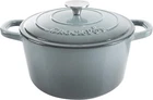 Crock-pot Artisan Slate Gray 2 Pc 5 Qt Enameled Cast Iron Dutch Oven Lid Grey New. Price: $79.09.