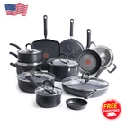 T-fal Ultimate Hard Anodized Nonstick Cookware Set 17 Piece, Oven Broiler Saf... New. Price: $307.95.