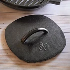 New Pampered Chef Cast Iron Grill Press 100828. Price: $41.24.