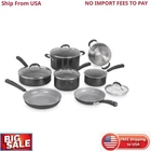 Cuisinart 11-PIECE Nonstick Cookware Set, Ceramica Xt, Black, 54C-11BK New. Price: $199.00.