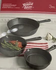 Cast Iron Skillet 3PC Set General Store Gibson Pre-seasoned Addlestone 6 7.25 10 New. Price: $29.82.