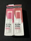 Neutrogena Healthy Glow Blush Stick Easy Use Spice Rose & Petal Pink Lot Of 2 New. Price: $18.99.