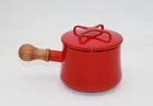 Dansk Jhq Chili Red Kobenstyle 1 Qt Saucepan Teak Handle Scandinavian Design New. Price: $125.00.