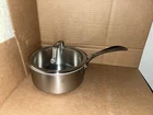 Zwilling J.a. Henckels 2QT Stainless Steel Saute Pan W/lid Induction Ready Used. Price: $89.99.