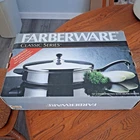Farberware Classic Stainless Steel Covered Fry Pan 12" With Helper Handle New. Price: $50.00.