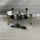 Vintage Farberware Buffet Chafer Server Warmer Stainless Steel Model 382 Mcm Used. Price: $89.98.