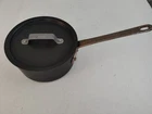 Vtg Calphalon Pot Pan 1/2 Qt Anodized Aluminum 8702 W/lid 306 Used. Price: $39.50.