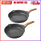 The Pioneer Woman Prairie Signature 2-PIECE Cast Aluminum 10" & 12" Fry Pan Set New. Price: $42.47.