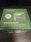 Caraway 1QT Glass Airtight Food Storage Container With Lid Non-toxic 6 3 Open. Price: $42.99.